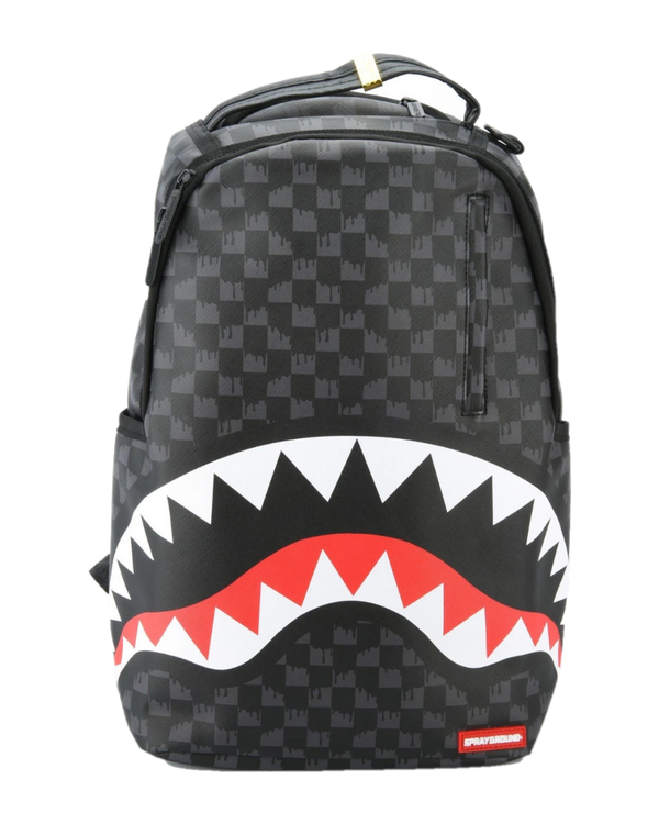 Sprayground Drip Check Shark Backpack