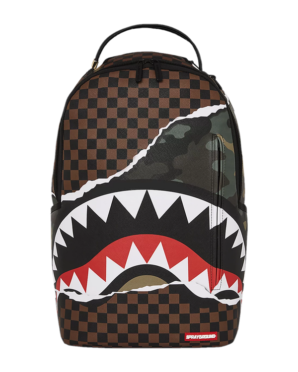 Sprayground Tear It Up Camo Backpack