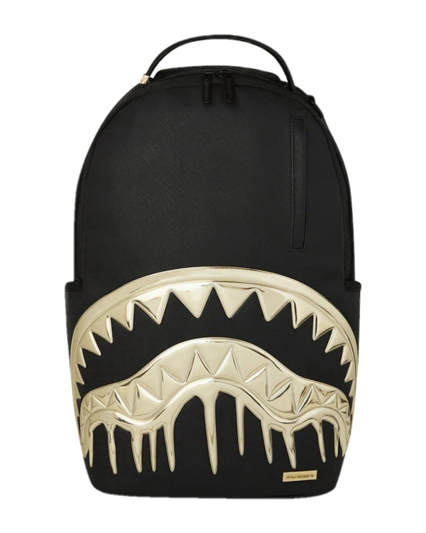 Sprayground Goldheart Shark Drip Backpack