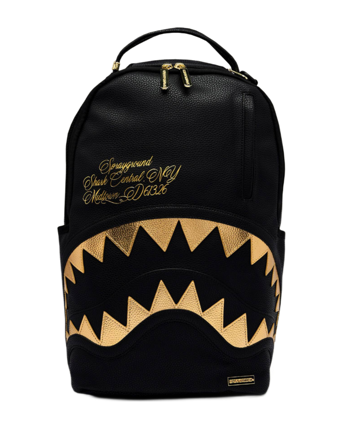 Sprayground Shark Central Gold DLXSV Backpack