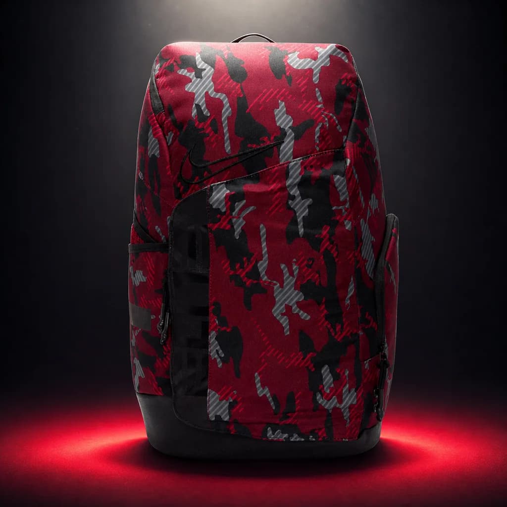 RARE RED CAMO ELITE BACKPACK OG detail 3