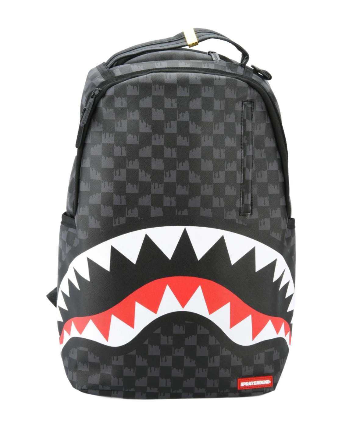 Sprayground Drip Check Shark Backpack