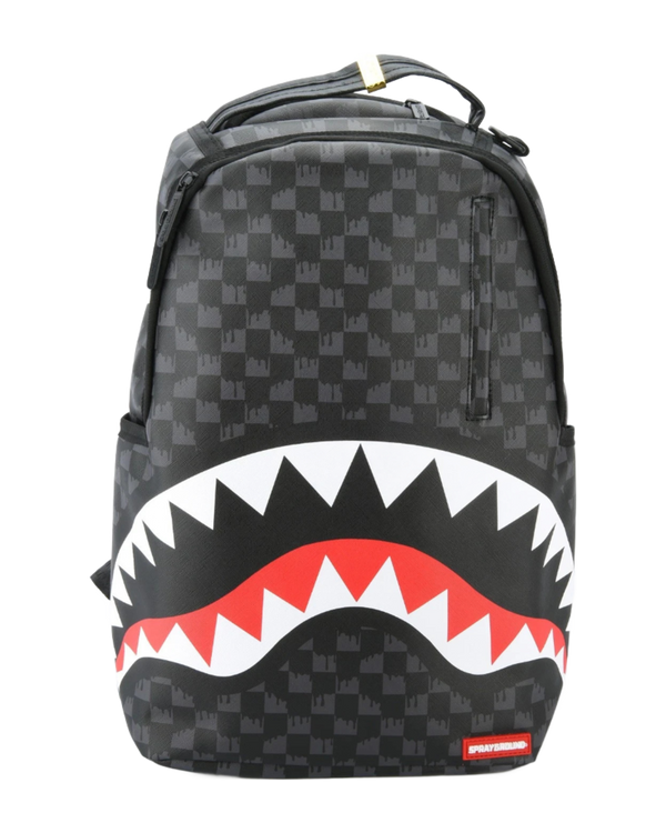 Sprayground Drip Check Shark Backpack