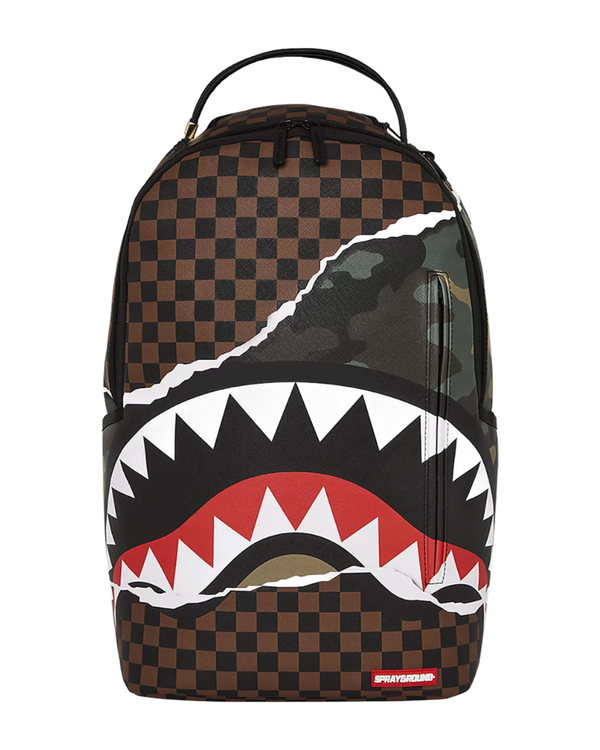 Sprayground Tear It Up Camo Backpack