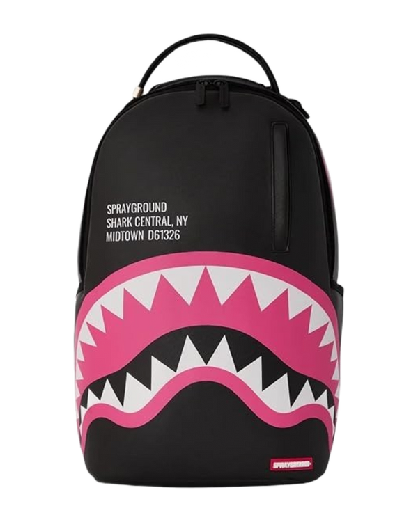 Sprayground Shark Central Pink DLXSV Backpack